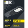 Светильник LED консольный уличный ДКУ 1002-30Д 5000К IP65 серый