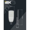 Светильник LED консольный уличный ДКУ 1004-200Ш 5000К IP65 серый