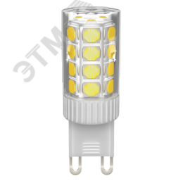 Лампа светодиодная CORN капсула 3,5Вт 230В 4000К керамика G9