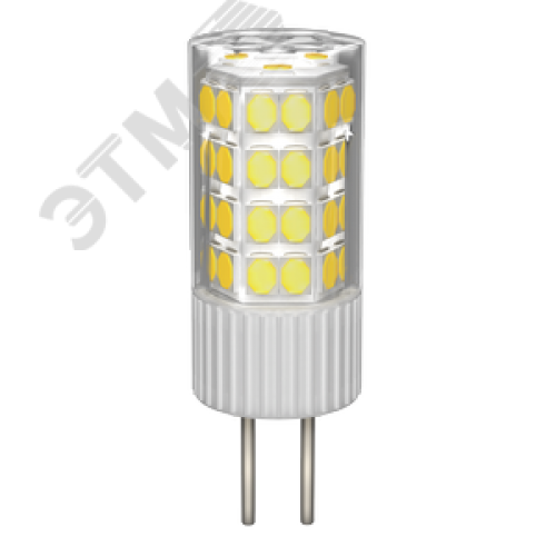 Лампа светодиодная CORN капсула 5Вт 230В 4000К керамика G4
