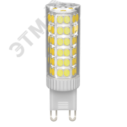 Лампа светодиодная CORN капсула 7Вт 230В 4000К керамика G9