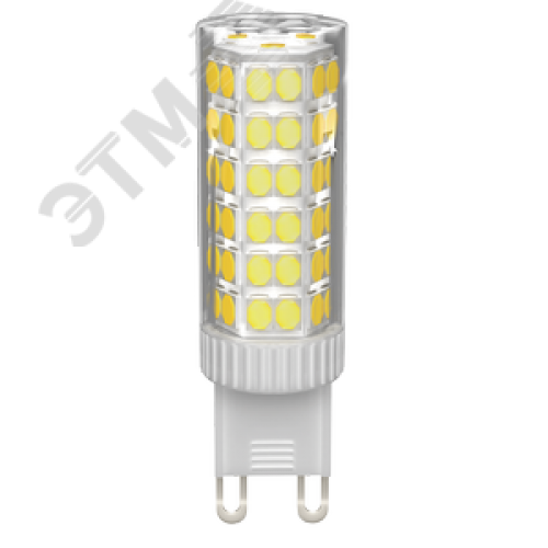 Лампа светодиодная CORN капсула 7Вт 230В 4000К керамика G9