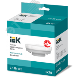 Лампа светодиодная T110 таблетка 15Вт 230В 4000К GX70