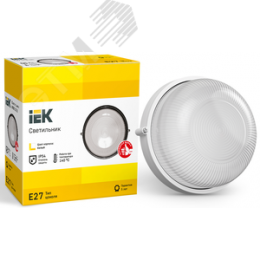 Светильник НПП1301 белый/круг 60 Вт IP54