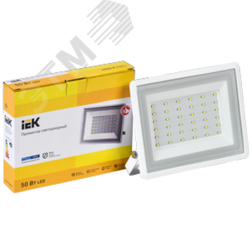 Прожектор светодиодный СДО 06-50 IP65 6500K белый