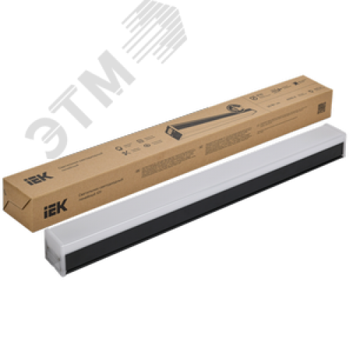 Светильник LED линейный 1011 20Вт 4000К 600мм черн