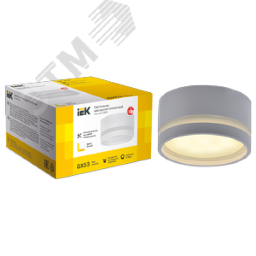 Светильник 4032 накладной потолочный под лампу GX53 белый