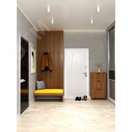 Светильник декоративный 4111 накладной потолочный под лампу GU10 белый/хром пластик