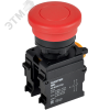 Кнопка ''Грибок'' без фиксации. d - 22 мм 1NO+1NC красная MASTER