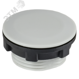 Заглушка для отверстия 22мм серая MASTER