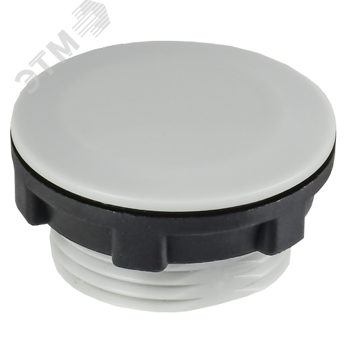 Заглушка для отверстия 22мм серая MASTER