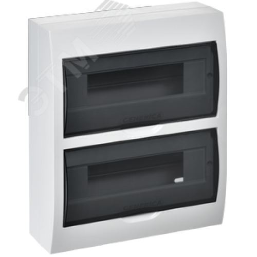 Бокс ЩРН-П-24 модуля навесн. пластик IP41 GENERICA