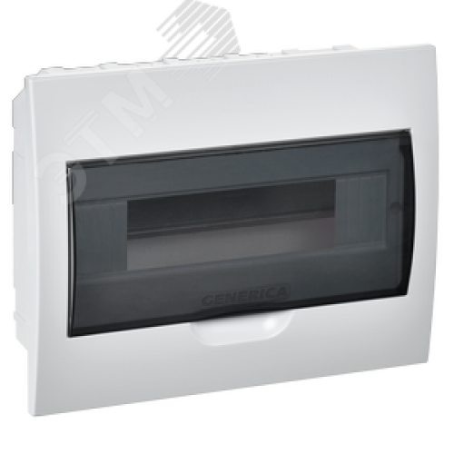 Бокс ЩРВ-П-12 модулей встр. пластик IP41 GENERICA