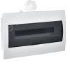 Корпус пластиковый ЩРВ-П-18 черная прозрачная дверь IP41 GENERICA