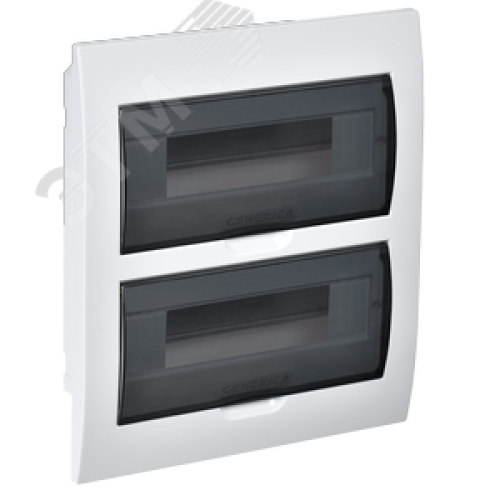 Бокс ЩРВ-П-24 модуля встр. пластик IP41 GENERICA