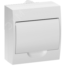 Корпус пластиковый ЩРН-П-8 белая дверь IP41 GENERICA