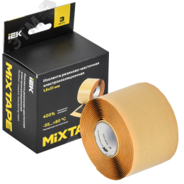 MIXTAPE PRO Изолента резиново-мастичная электроизоляционная 1,6х51мм 3м 2228 IEK