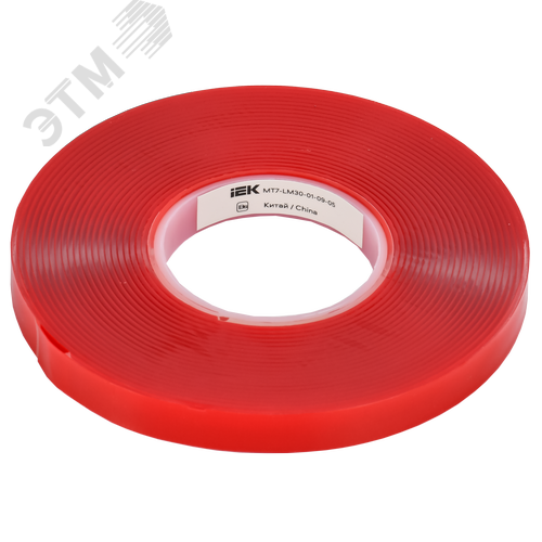 MIXTAPE PRO Лента монтажная прочная двусторонняя 1х9мм 5м IEK