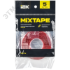 MIXTAPE PRO Лента монтажная прочная двусторонняя 1х12мм 5м IEK