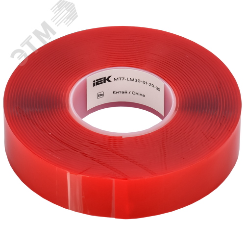 MIXTAPE PRO Лента монтажная прочная двусторонняя 1х20мм 5м IEK