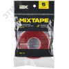 MIXTAPE PRO Лента монтажная прочная двусторонняя 1х20мм 5м IEK