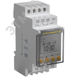 Таймер ТА80 астрономический 16А 230В на DIN-рейку