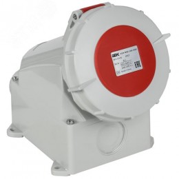 Розетка стационарная ССИ-1252 32А 6ч 380В 3P+PE+N IP67 IEK