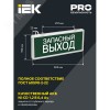 Светильник аварийный ССА1002 на светодиодах 3 Вт 1,5 ч односторонний запасный выход LIGHTING