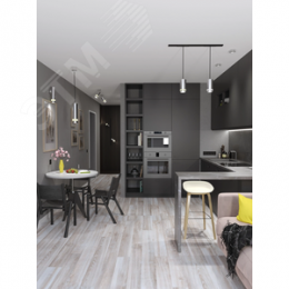 Светильник 4113 накладной под лампу GX53 хром матовый