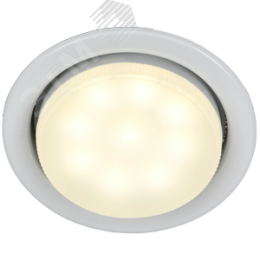 Светильник 4114 встраиваемый декоративный под лампу GX53 белый