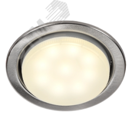 Светильник 4115 встраиваемый декоративный под лампу GX70 белый