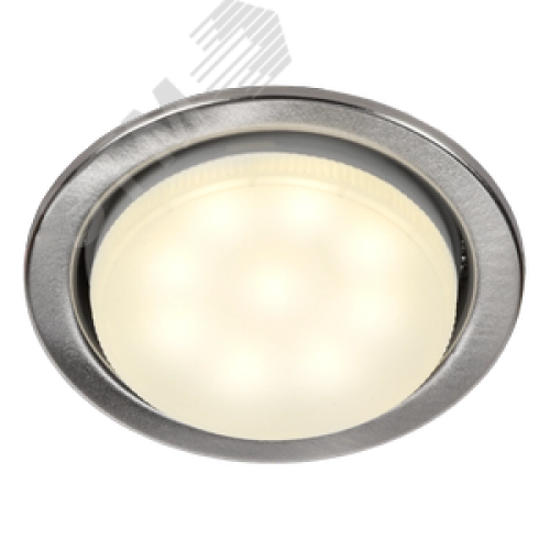 Светильник 4115 встраиваемый декоративный под лампу GX70 белый