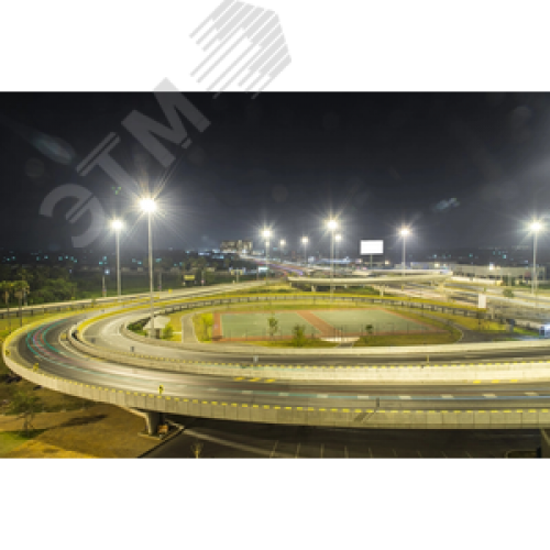 Светильник LED консольный уличный ДКУ 1012-50Ш 5000К IP65 серый