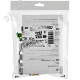 TEKFOR Шина PE земля неизолированная на универсальном держателе 6х9-4-Ж IEK