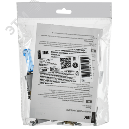 TEKFOR Шина N ноль неизолированная на универсальном держателе 6х9-6-С IEK