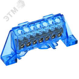 TEKFOR Шина N ноль в комбинированном DIN-изоляторе Стойка 6х9-7-С IEK