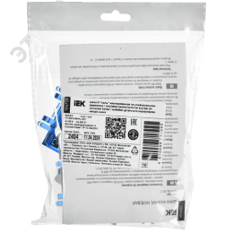 TEKFOR Шина N ноль изолированная на универсальном держателе 6х9-8-С IEK