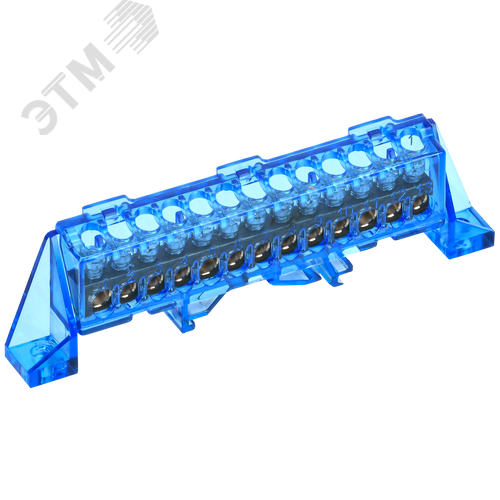 TEKFOR Шина N ноль в комбинированном DIN-изоляторе Стойка 6х9-13-С IEK