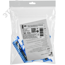 TEKFOR Шина N ноль в комбинированном DIN-изоляторе Стойка 6х9-13-С IEK