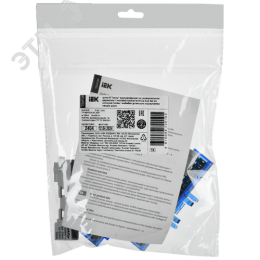 TEKFOR Шина N ноль изолированная на универсальном держателе 6х9-16-С IEK