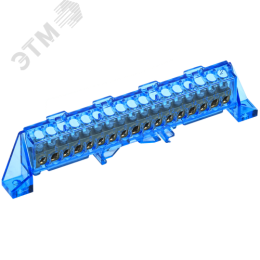 TEKFOR Шина N ноль в комбинированном DIN-изоляторе Стойка 6х9-17-С IEK
