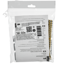 TEKFOR Шина PE земля неизолированная на универсальном держателе 6х9-18-Ж IEK