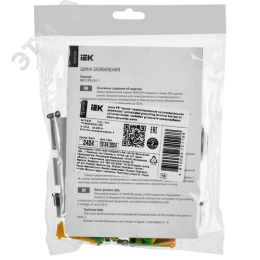 TEKFOR Шина PE земля неизолированная на универсальном держателе 8х12-8-Ж IEK