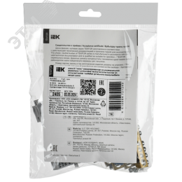 TEKFOR Шина N ноль неизолированная на универсальном держателе 8х12-8-С IEK