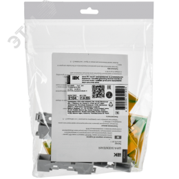 TEKFOR Шина PE земля изолированная на универсальном держателе 8х12-8-ЖЗ IEK