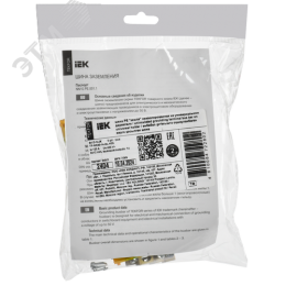 TEKFOR Шина PE земля неизолированная на универсальном держателе 8х12-14-Ж IEK