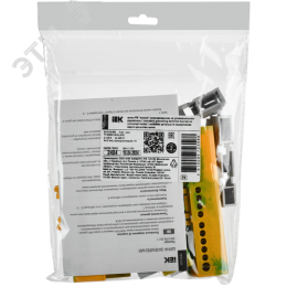 TEKFOR Шина PE земля изолированная на универсальном держателе 8х12-16-ЖЗ IEK