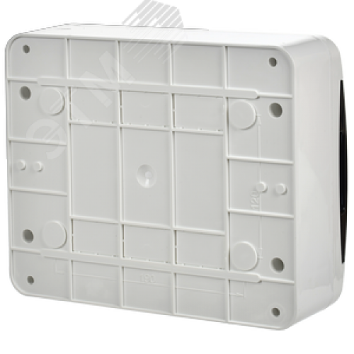 Корпус пластиковый навесной на 12 модулей ЩРН-П-12 IP41 TEKFOR черная прозрачная дверь