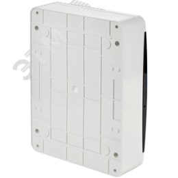 Корпус пластиковый навесной на 24 модуля ЩРН-П-24 IP41 TEKFOR черная прозрачная дверь