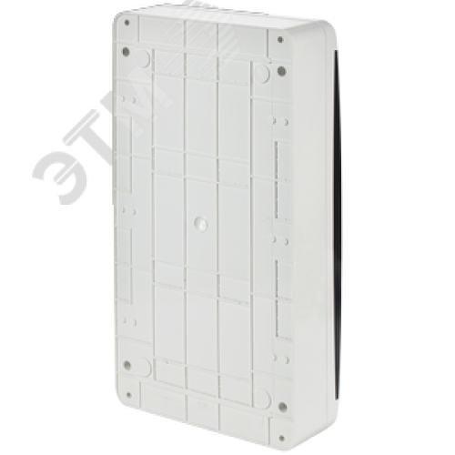 Корпус пластиковый навесной на 36 модулей ЩРН-П-36 IP41 TEKFOR черная прозрачная дверь